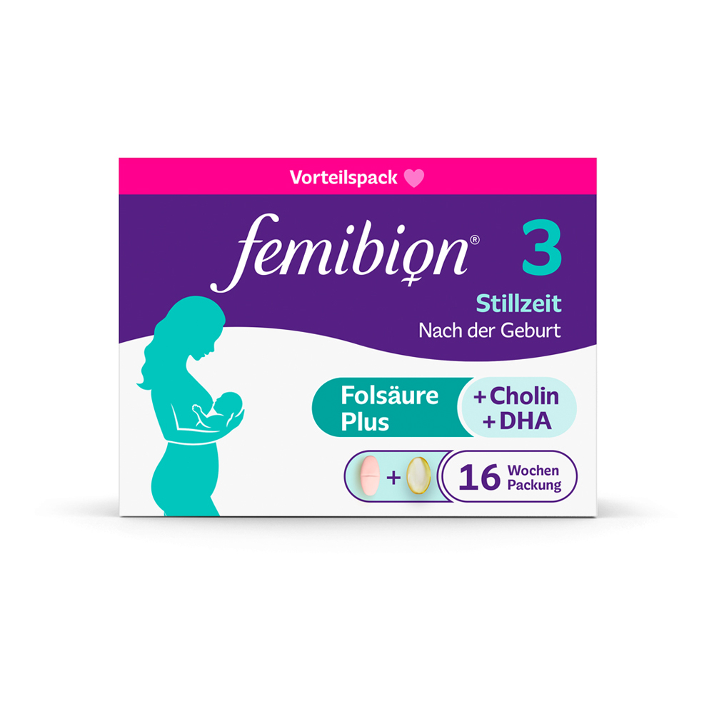 FEMIBION 3 Stillzeit Kombipackung 2x112 Stück