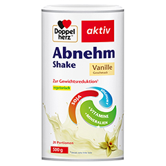 Doppelherz aktiv Abnehm Shake mit Vanille-Geschmack 500 Gramm