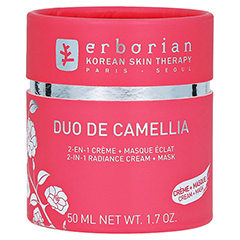 erborian Duo de Camellia - 2 in 1 Radiance Cream+Mask 50 Milliliter