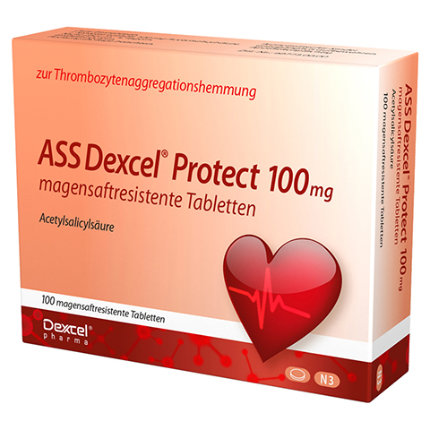 ASS Dexcel Protect 100mg 100 Stück N3