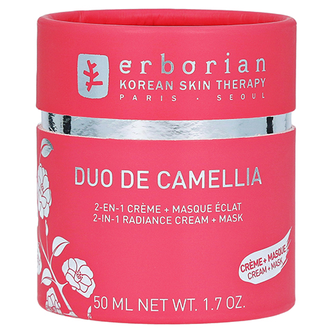 erborian Duo de Camellia - 2 in 1 Radiance Cream+Mask 50 Milliliter