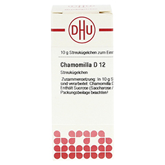 CHAMOMILLA D 12 Globuli 10 Gramm N1 - Vorderseite