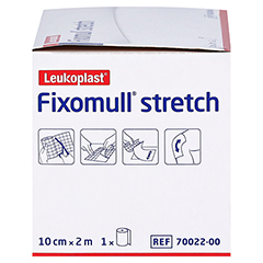 Fixomull Stretch 10 cmx2 m 1 Stück - Linke Seite