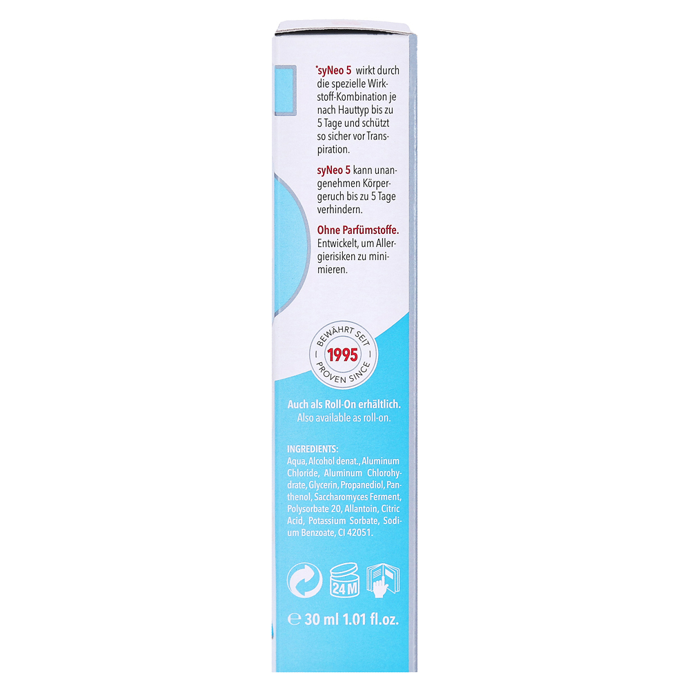 Syneo Deo Spray Milliliter online bestellen - medpex Versandapotheke