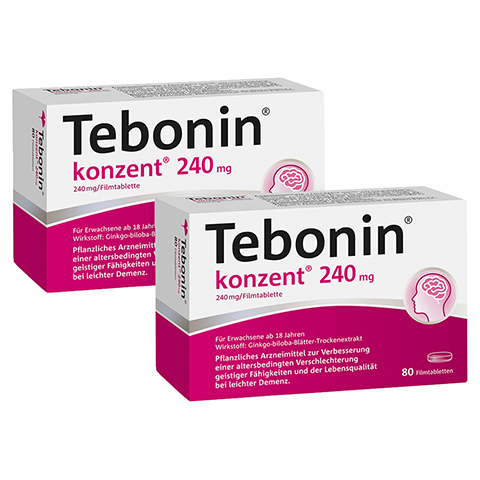 Tebonin konzent 240 mg 2x80 Stck