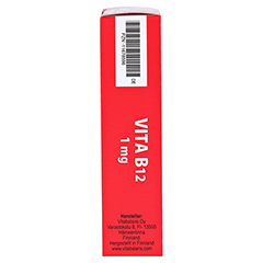 VITA B12 1 mg Minz-Aroma Lutschtabletten 30 Stck - Rechte Seite