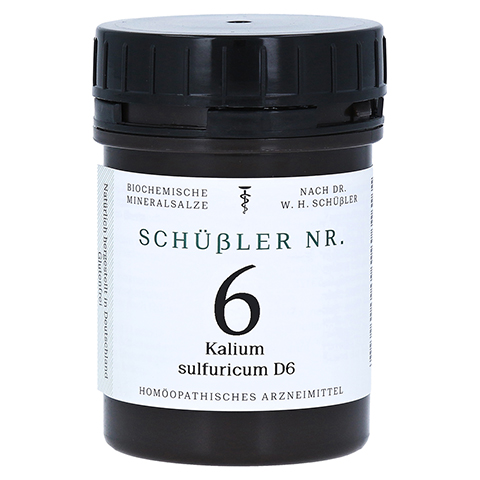 SCHSSLER NR.6 Kalium sulfuricum D 6 Tabletten 400 Stck
