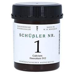 SCHSSLER NR.1 Calcium fluoratum D 12 Tabletten 1000 Stck
