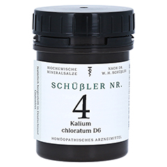 SCHSSLER NR.4 Kalium chloratum D 6 Tabletten