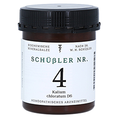 SCHSSLER NR.4 Kalium chloratum D 6 Tabletten 1000 Stck