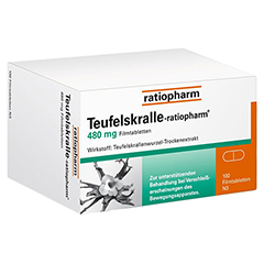 TEUFELSKRALLE-ratiopharm 100 Stück N3
