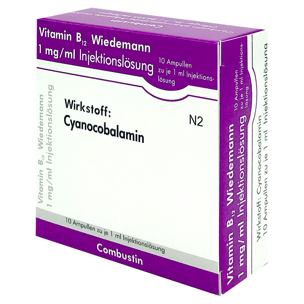 Vitamin B12 Wiedemann 1mg/ml Injektionslösung 10 Stück