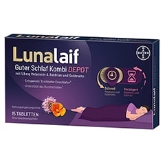 LUNALAIF Guter Schlaf Kombi Depot Tabletten 15 Stck