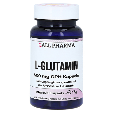 L-GLUTAMIN 500 mg GPH Kapseln 30 Stck