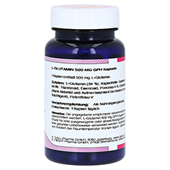 L-GLUTAMIN 500 mg GPH Kapseln 30 Stck - Linke Seite