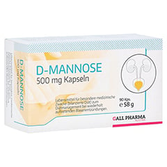 D-MANNOSE 500 mg GPH Kapseln 90 Stck