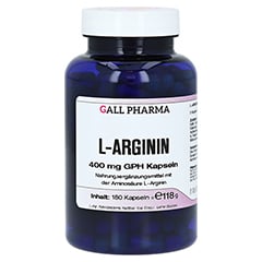 L-ARGININ 400 mg Kapseln 180 Stück
