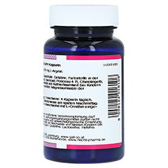 L-ARGININ 500 mg GPH Kapseln 60 Stck - Rechte Seite