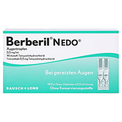 Berberil N EDO Augentropfen 30x0.5 Milliliter - Vorderseite