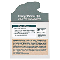 KNEIPP Mindful Skin schtzende Tagescreme 50 Milliliter - Rckseite