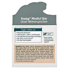 KNEIPP Mindful Skin regenerierende Nachtcreme 50 Milliliter - Rckseite