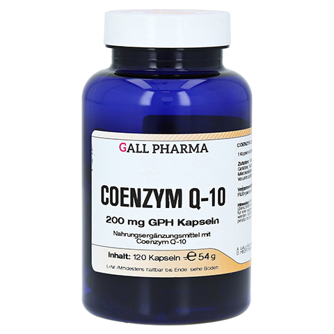 COENZYM Q10 200 mg GPH Kapseln 120 Stück