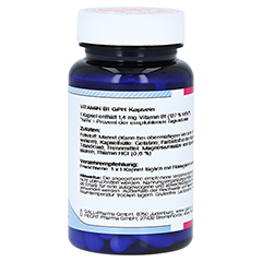 VITAMIN B1 GPH 1,4 mg Kapseln 60 Stck - Linke Seite