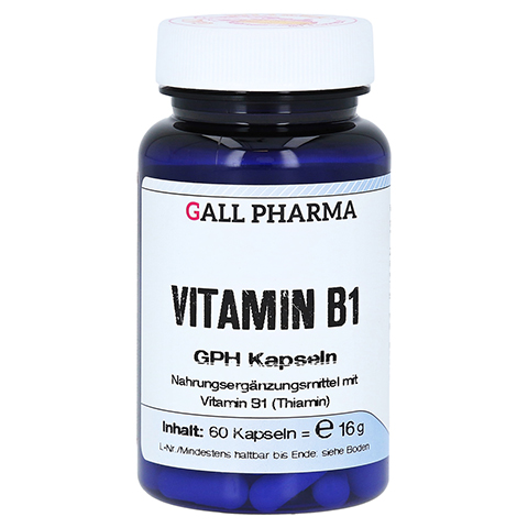 VITAMIN B1 GPH 1,4 mg Kapseln 60 Stck