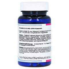 VITAMIN E 15 mg GPH Kapseln 30 Stück - Linke Seite
