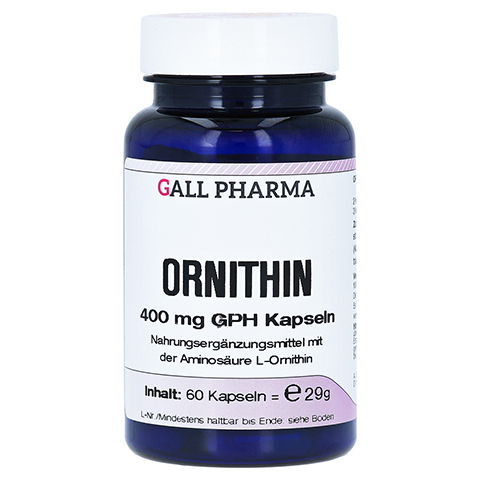 ORNITHIN 400 mg GPH Kapseln 60 Stck