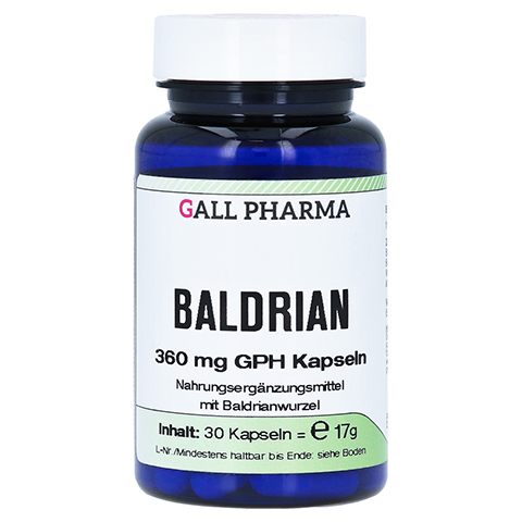 BALDRIAN 360 mg GPH Kapseln 30 Stück