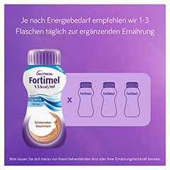 FORTIMEL 1.5 kcal Schokoladengeschmack 4x200 Milliliter - Info 1