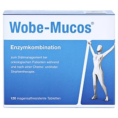 WOBE-MUCOS magensaftresistente Tabletten 120 Stck - Vorderseite