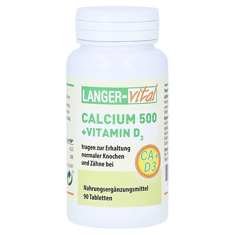 CALCIUM 500 mg+D3 10 g Tabletten 90 Stck