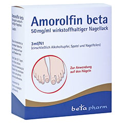 Amorolfin beta 50mg/ml 3 Milliliter N1