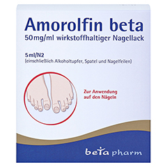 Amorolfin beta 50mg/ml 5 Milliliter N2 - Vorderseite