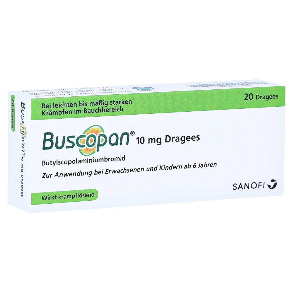 Buscopan Dragees Überzogene Tabletten 20 Stück