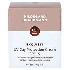 Hildegard Braukmann EXQUISIT UV Tagesschutz Creme SPF 15 50 Milliliter - Rückseite