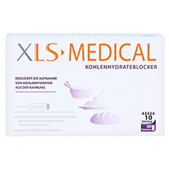 XLS Medical Kohlenhydrateblocker 60 Stück - Vorderseite