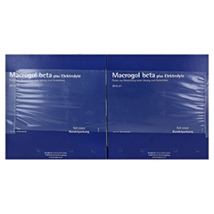 Macrogol beta plus Elektrolyte 100 Stck - Unterseite