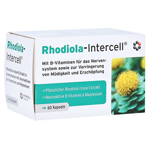Rhodiola Intercell Kapseln 60 Stück