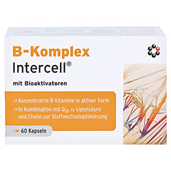 B-KOMPLEX-Intercell Kapseln 60 Stck - Vorderseite