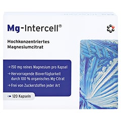 Mg-intercell Kapseln 120 Stck - Vorderseite