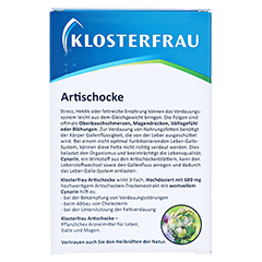 KLOSTERFRAU Artischocke berzogene Tabletten 30 Stck - Rckseite