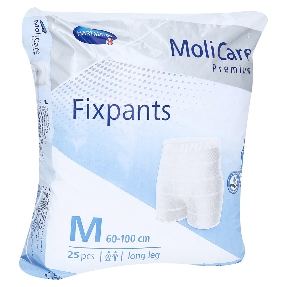 MOLICARE Premium Fixpants long leg Gr.M 25 Stück