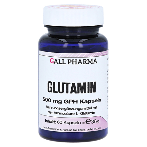GLUTAMIN 500 mg GPH Kapseln 60 Stck