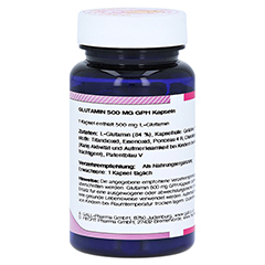 GLUTAMIN 500 mg GPH Kapseln 60 Stck - Linke Seite