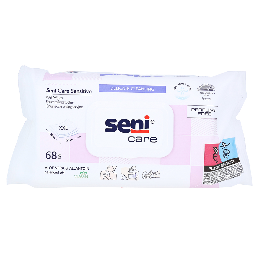 SENI care sensitive Feuchtpflegetücher 68 Stück online bestellen