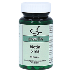 BIOTIN 5 mg Kapseln 90 Stck