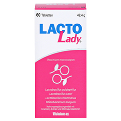 Lactolady Tabletten 60 Stück - Vorderseite